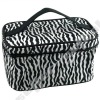 Wholesale zebra pattern makeup bag