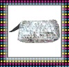 Wholesale Hot Sale Ladies Makeup Bag With Sequin,White Color