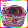 Wholesale heart cherry strawberry design cute makeup bags