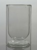 Wholesale mouth blown/handmade double layered Borosilicate glassware