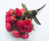 Wholesale red 21 heads rose artificial flower