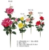 Wholesale 3 PCS silk artificial rose flower 88cm
