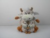 Wholesale stufffed plush mom and baby cow toy