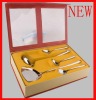 Wholesale Hight quality mirror polished 18/0 or 18/8 stainless steel kitchen utensil sets