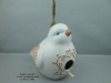 Wholesale ceramic red soil fashionable lovely glazed bird feeder apparatus perfect art and crafts porcelain