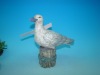 Wholesale 8"Polyresin wood carving bird decor
