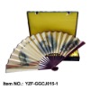 Wholesale Newest customize design handle fan with gift box