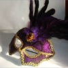 Wholesale fashion carnival party feather custom eye mask venetian masquerade masks wholesale