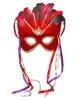 Wholesale Red Venetian face Mask BSMA-0733
