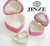 Wholesale Heart Velvet Jewelry Box