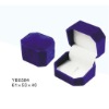Wholesale velvet jewelry boxes/plastic jewelry box serires
