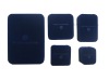 Wholesale velvet material plastic jewelry box