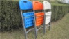 mordern blow mold foldable plastic chair
