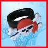 Wholesale Skeleton head soft pvc finger ring