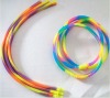 rainbow silicone ring irradiative