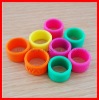 Fashion silicone finger ringen