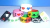 Wholesale debossed silicone finger ring