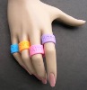 Wholesale Fashion finger silicone ring