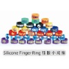 Wholesale silicone rubber finger ring