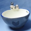 Ceramic bowl donkey design