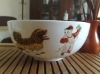Wholesale Chinese flavor kids pattern fine bone china bowl