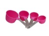 Plastic Measuring Spoons Set with SS handle