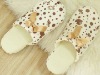 Wholesale girls short plush house slippers