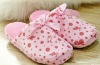 Wholesale girls short plush house slippers