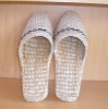 Wholesale Healthy!Handmade woven straw slipper,ladies causal fancy slipper