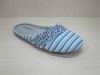 Wholesale Lady's ruffle trimming indoor house slippers shoes