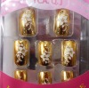 Wholesale top quality professional 3D artificial metal nail tips