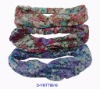 Wholesale Fanshion head wraps bandanas in Canary Color