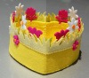 Wholesale non woven plastic handmade craft flower basket