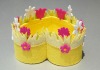 Wholesale non woven Decorative flower basket
