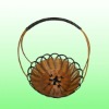 Wholesale plastic wicker basket