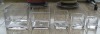 Wholesale Clear glass square vases