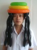 Wholesale inflatble toy for party/inflatable wigs/inflatble hair