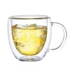 clear glass coffee mug