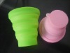 Wholesale Collapsible Silicone Tea Cup/coffee cup/tea mug/coffee mug