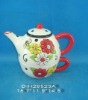 Ceramic teapot with mug set