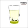 Wholesale 300ml Double Wall Glass Coffee Mug
