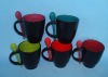 Wholesale Ceramic coffee mugs with spoons