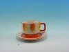 Wholesale colorful ceramic coffee mug set