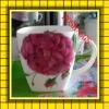 Wholesale Flower Ceramic Coffee Mug with Handle