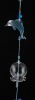 Wholesale Glass dolphin decorative wind chime