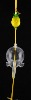 Wholesale Glass wind chime with fruit decoration