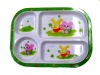 Wholesale orange melamine plate