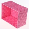 Wholesale PP weave storage basket for gift and promotion
