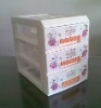Wholesale 3 layers small plastic drawer