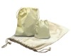 Wholesale 100% Natural Cotton Drawstring Laundry Bags